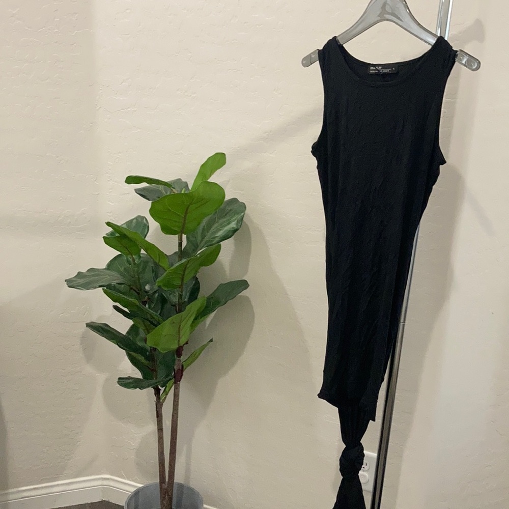 Benjamin Jay Black Dress - Short front long back